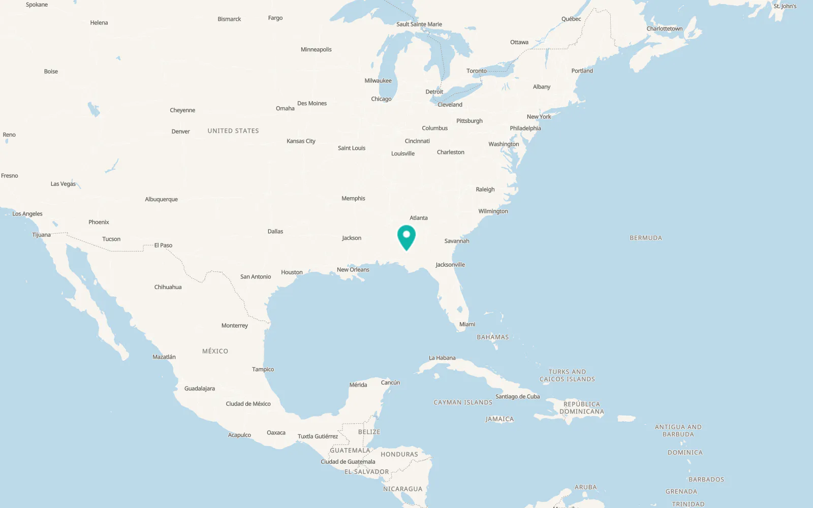 Map of Rehobeth