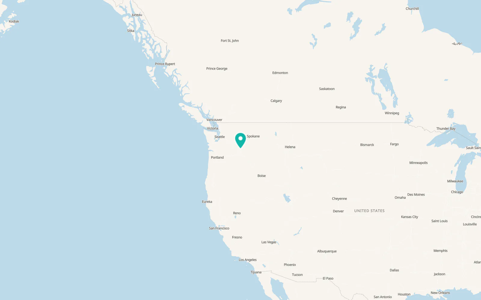 Map of Richland