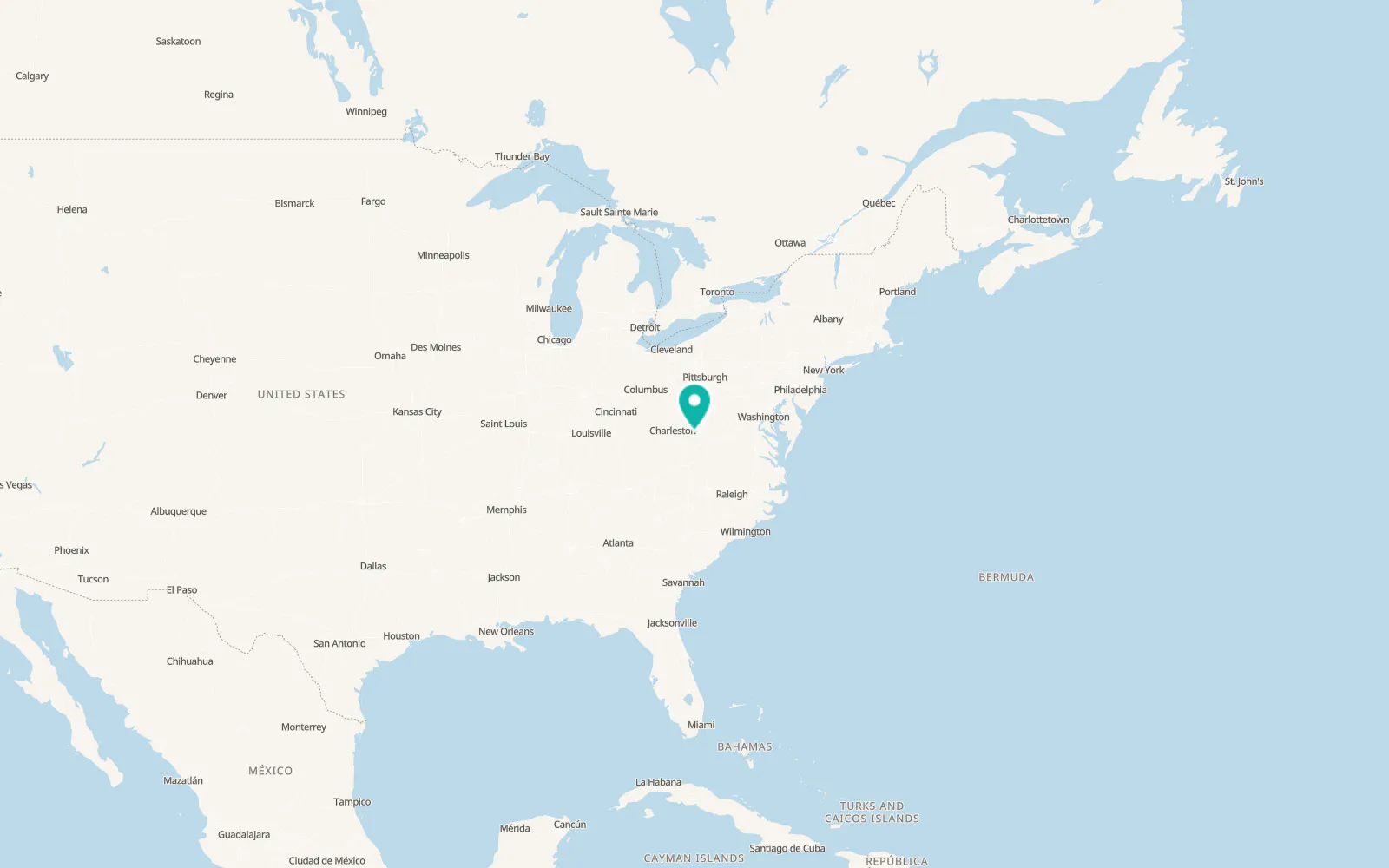 Map of Richwood