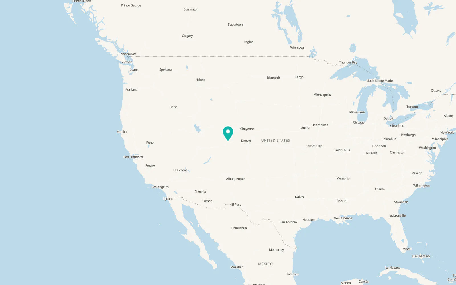 Map of Rifle
