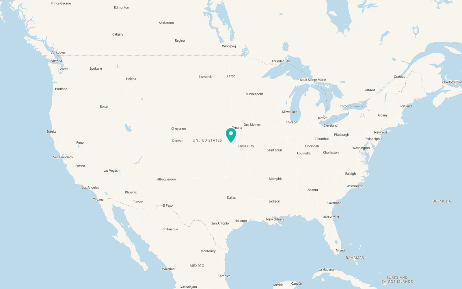 Map of Riley