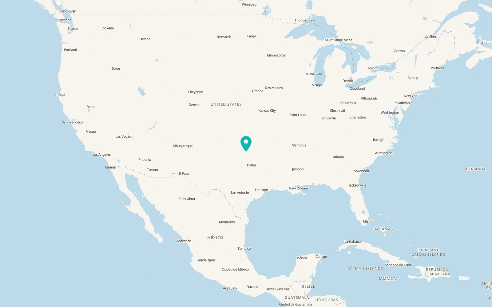 Map of Ringling