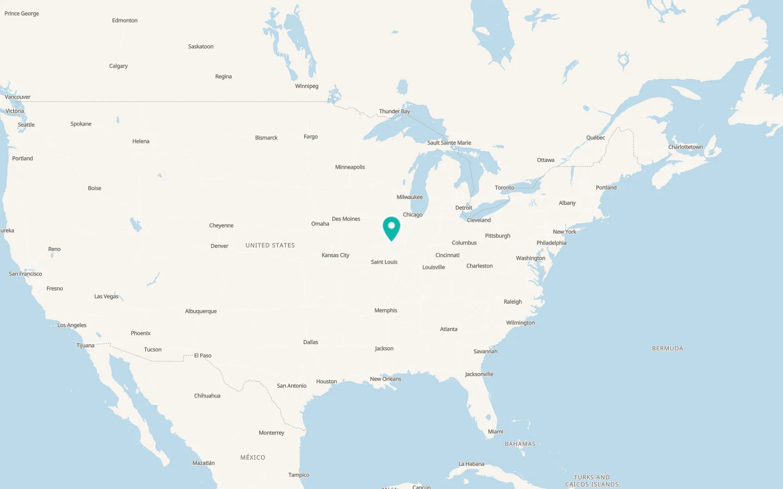 Map of Riverton