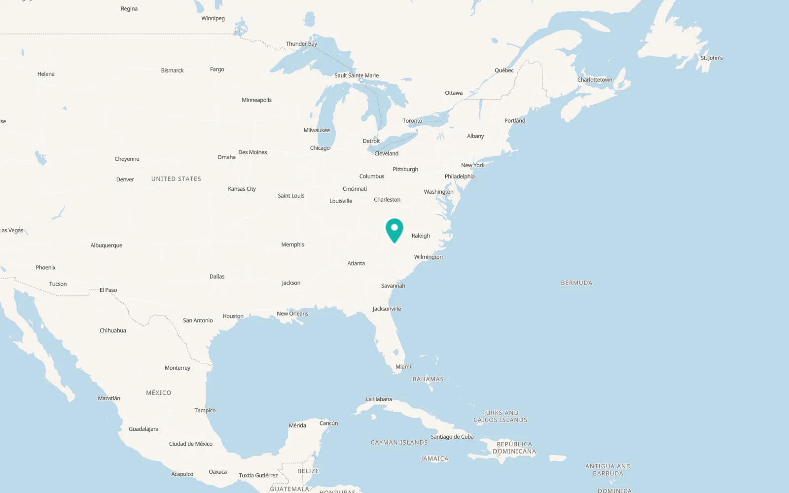 Map of Riverview