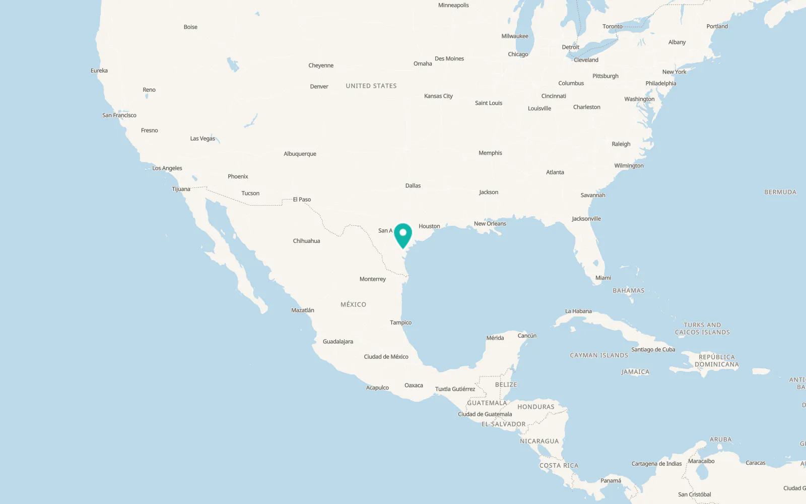 Map of Robstown