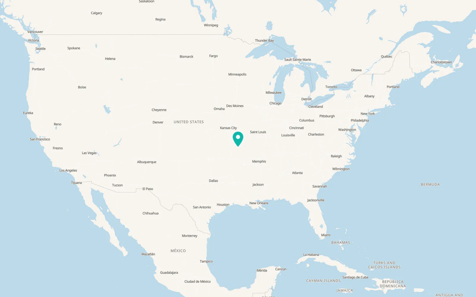 Map of Rockaway Beach