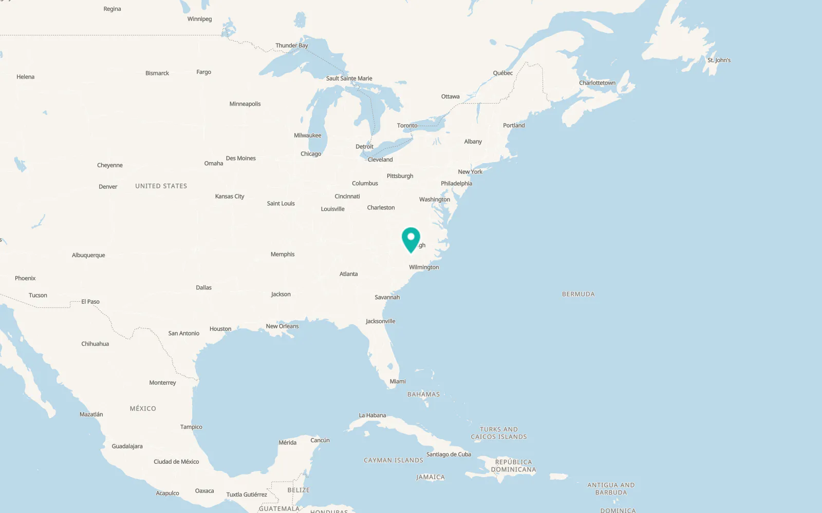 Map of Rockfish