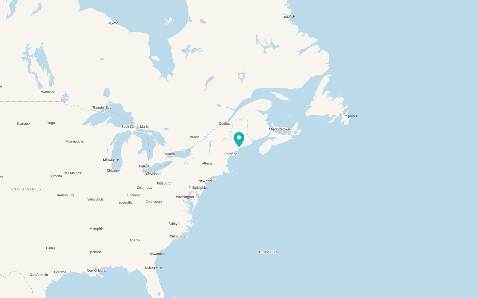 Map of Rockport