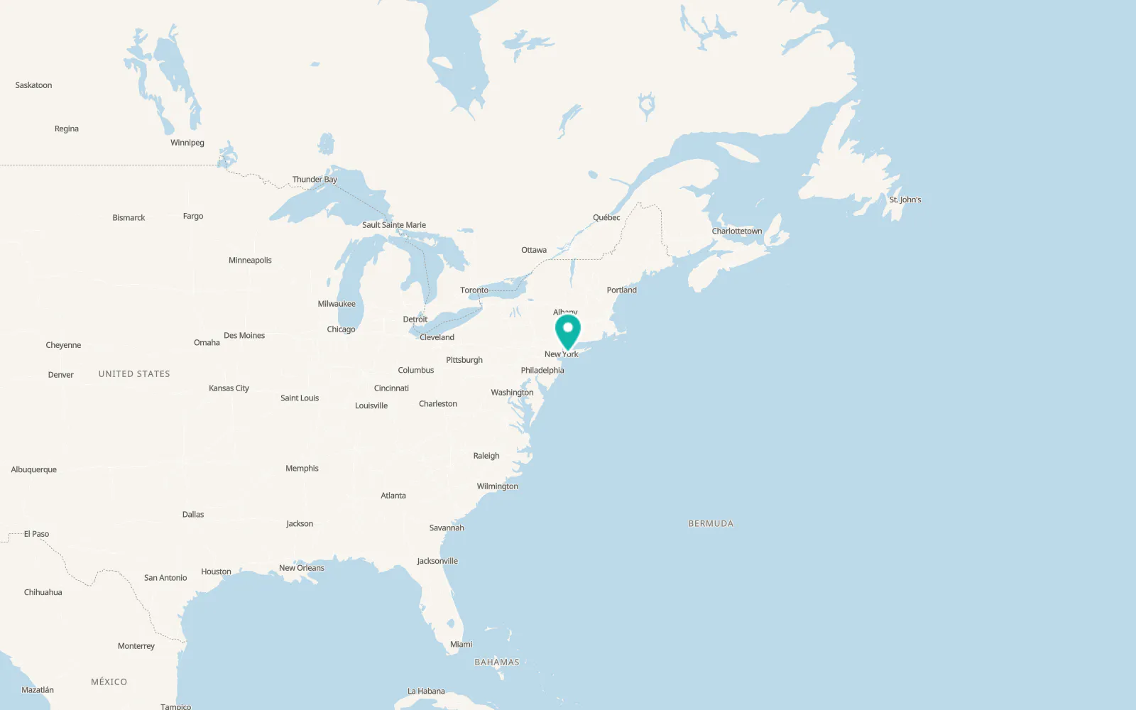 Map of Roosevelt