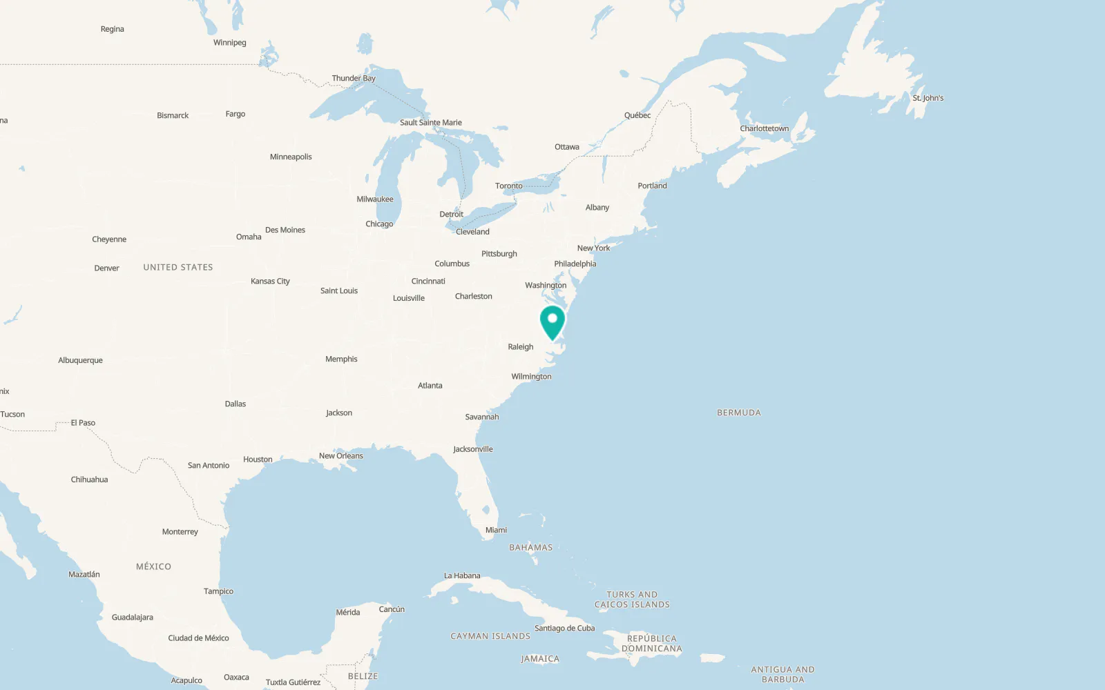 Map of Roper