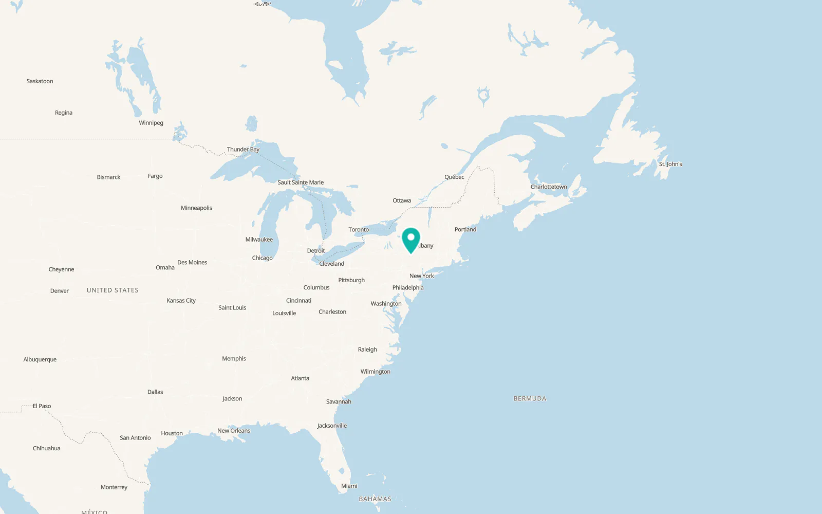 Map of Roscoe