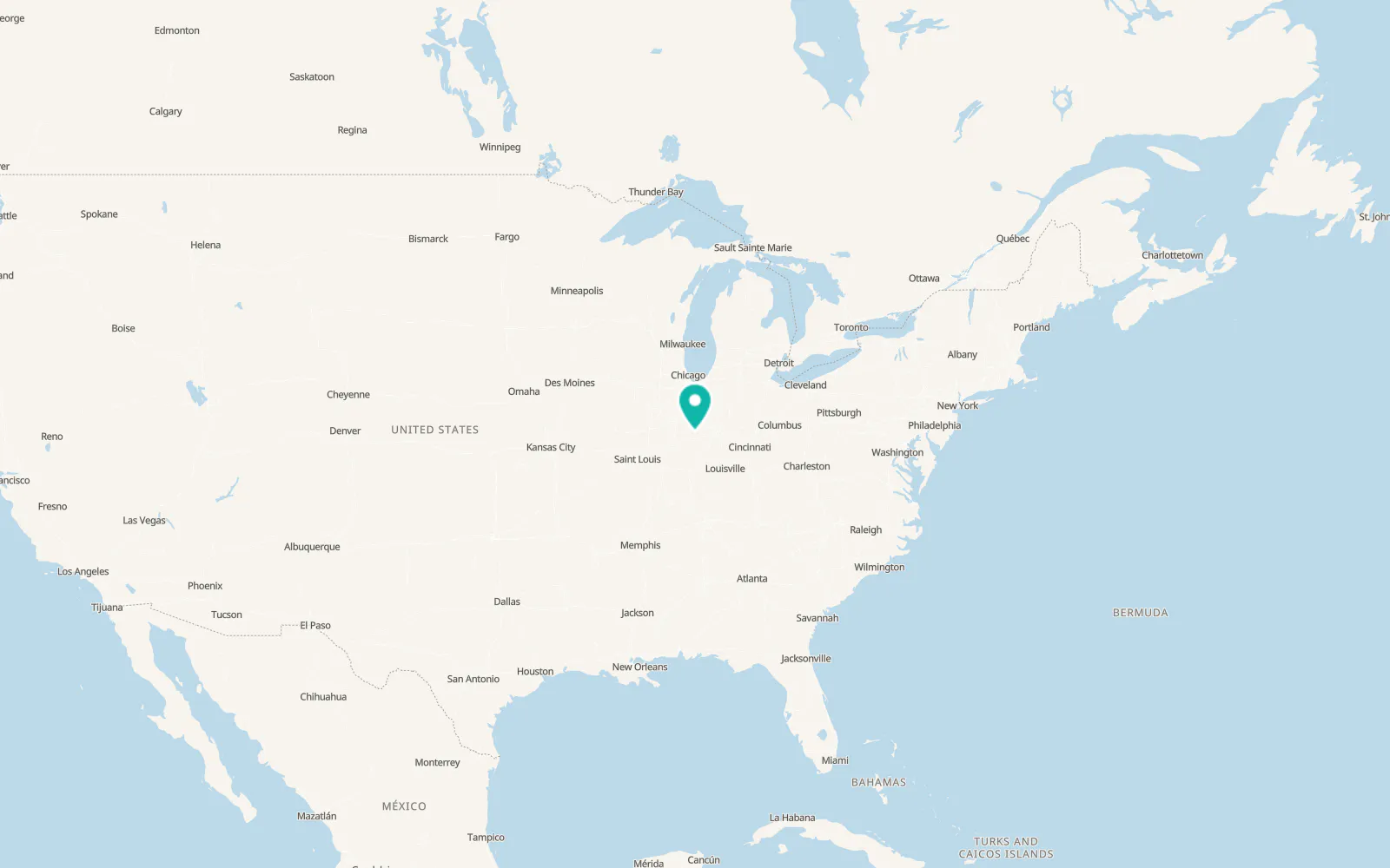 Map of Rosedale