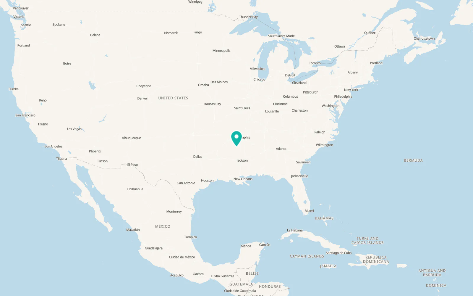 Map of Rosedale