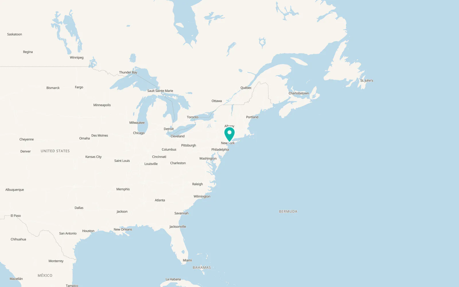 Map of Rosedale