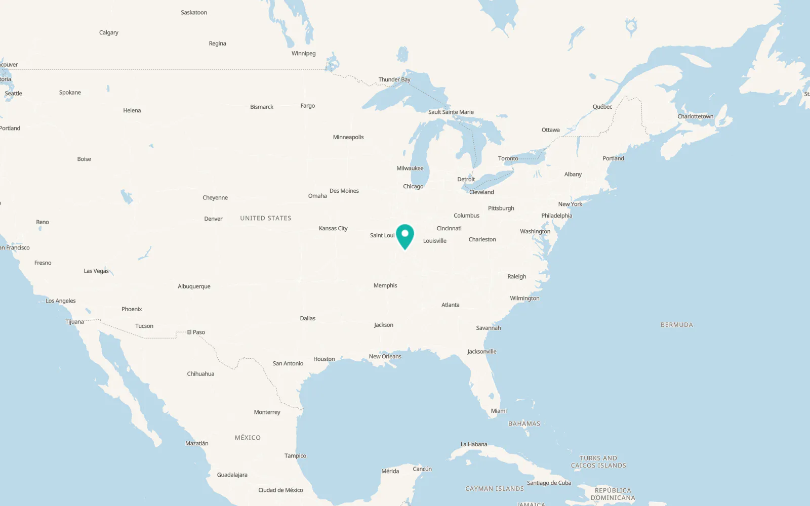 Map of Rosiclare