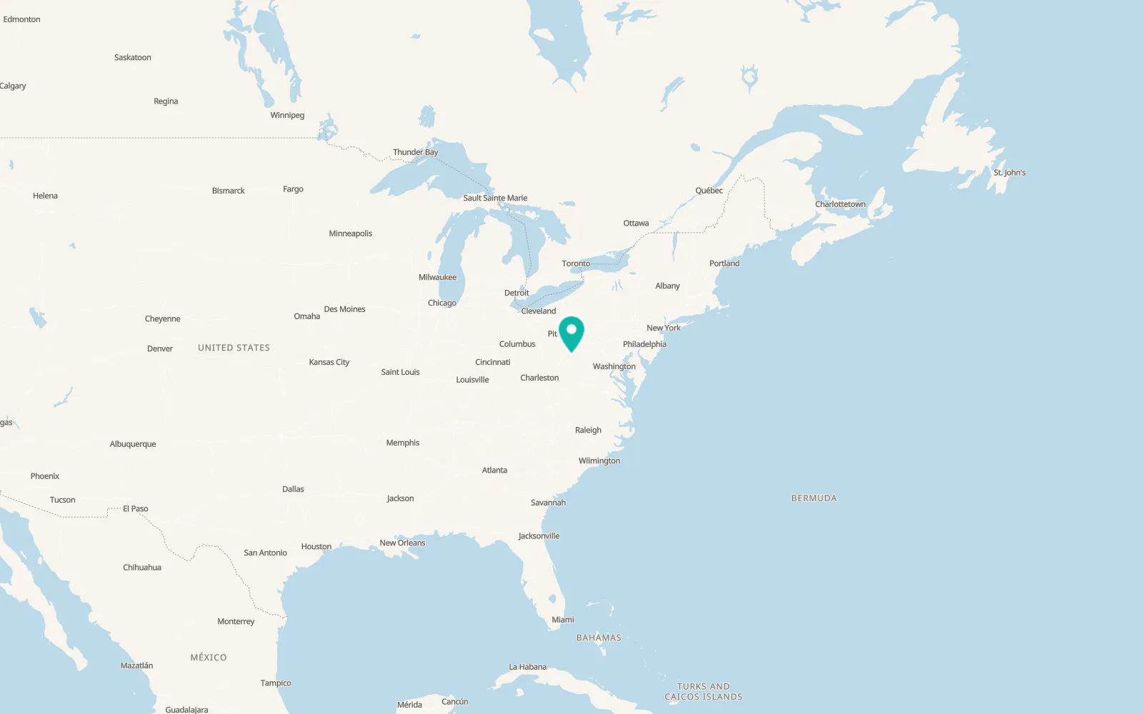 Map of Rowlesburg