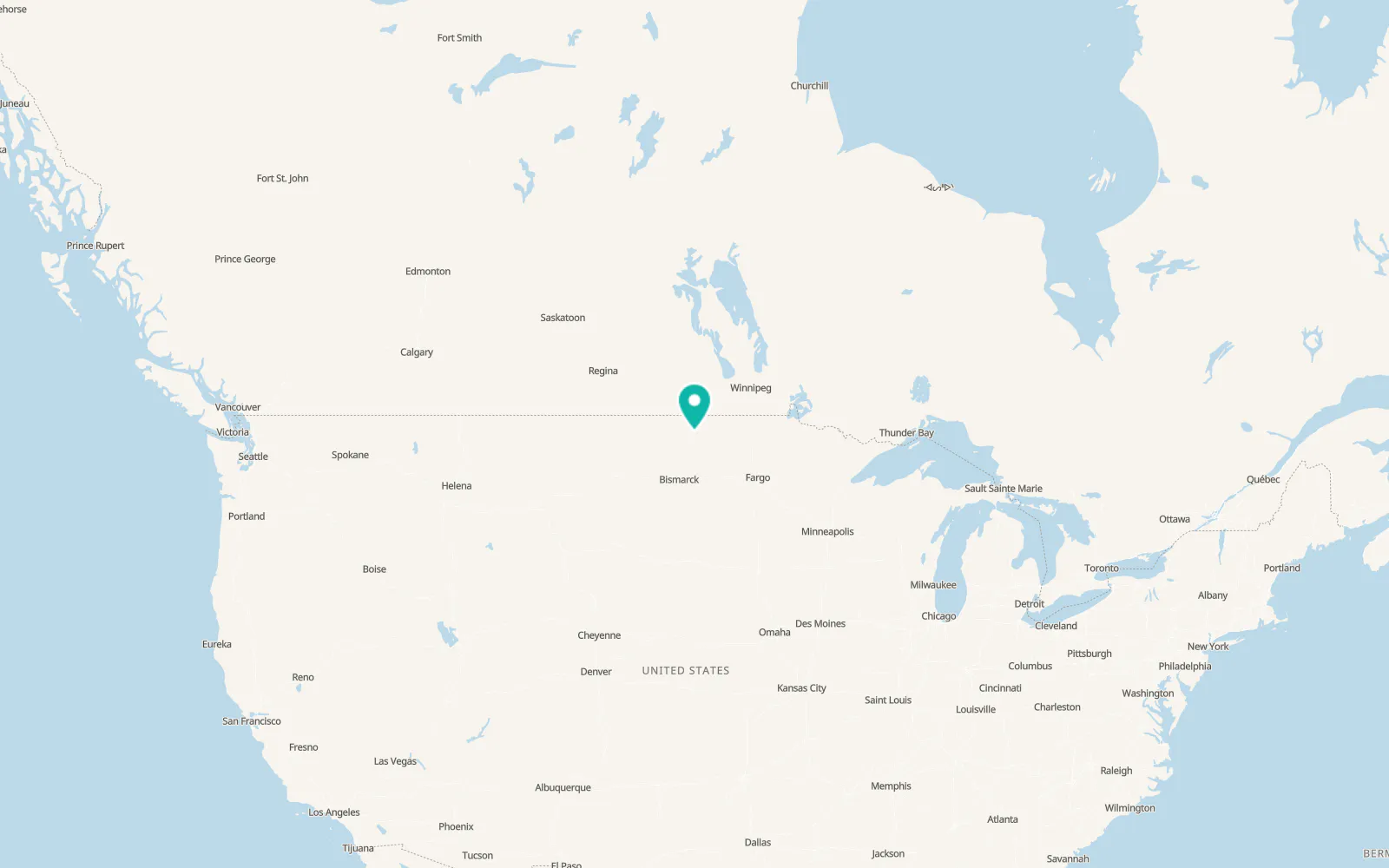Map of Rugby