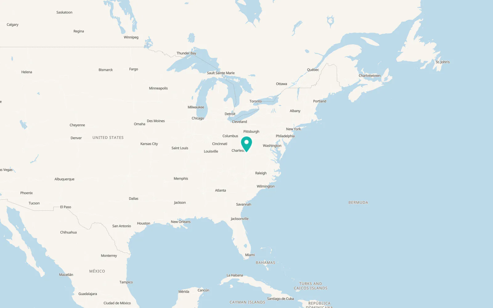 Map of Rupert