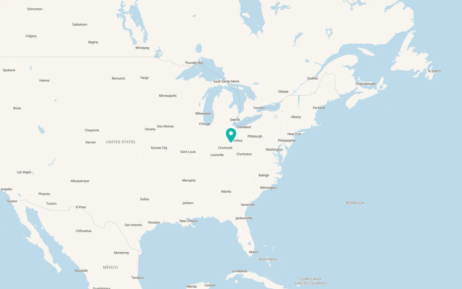 Map of Sabina
