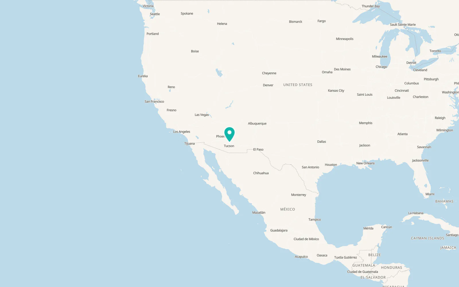 Map of Saddlebrooke