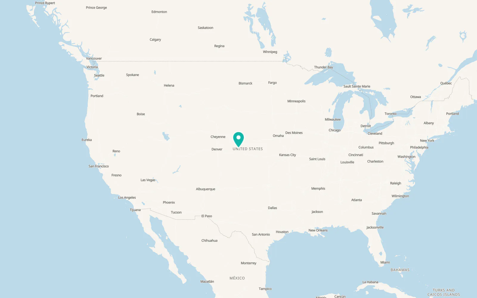 Map of Saint Francis