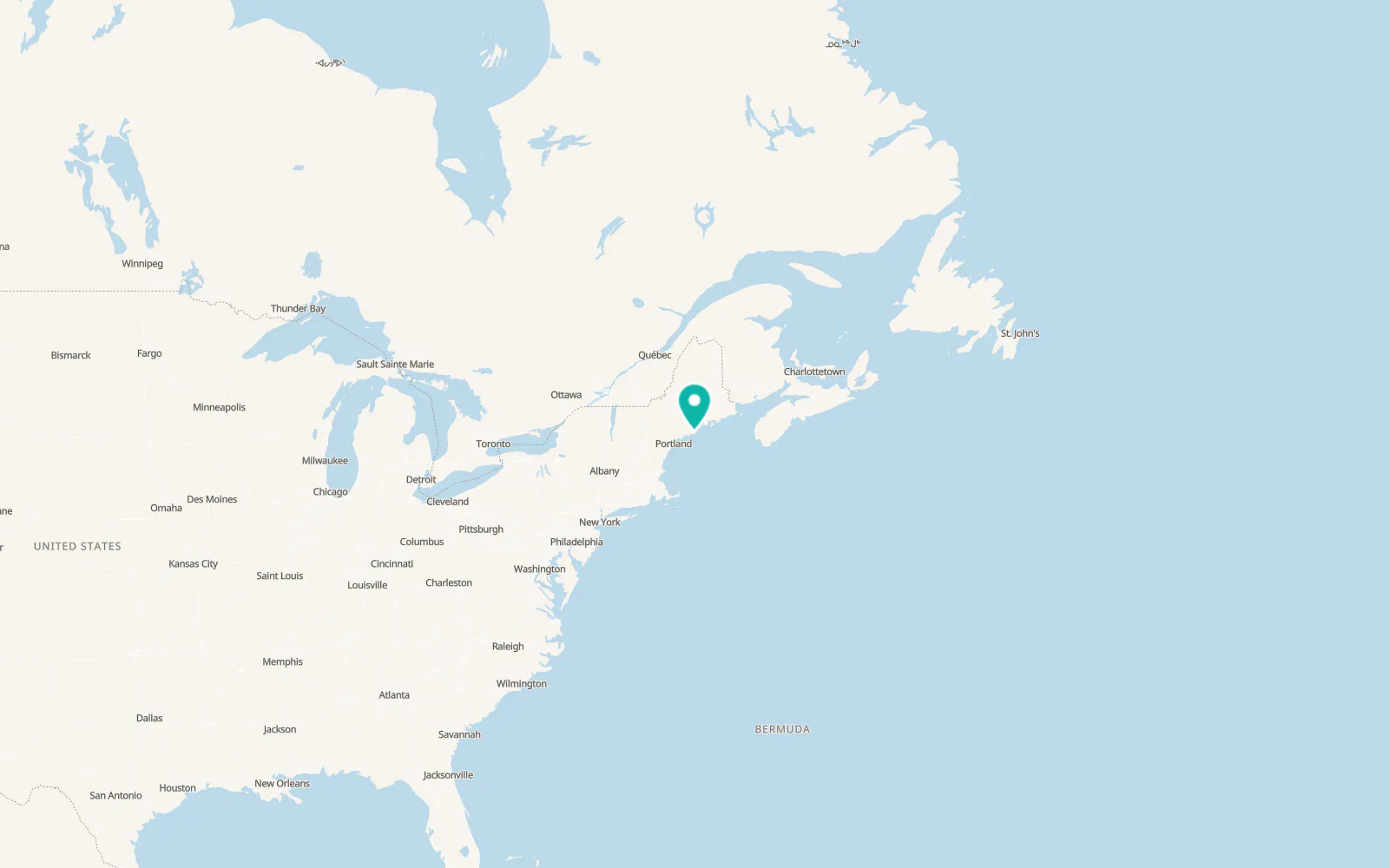 Map of Saint George