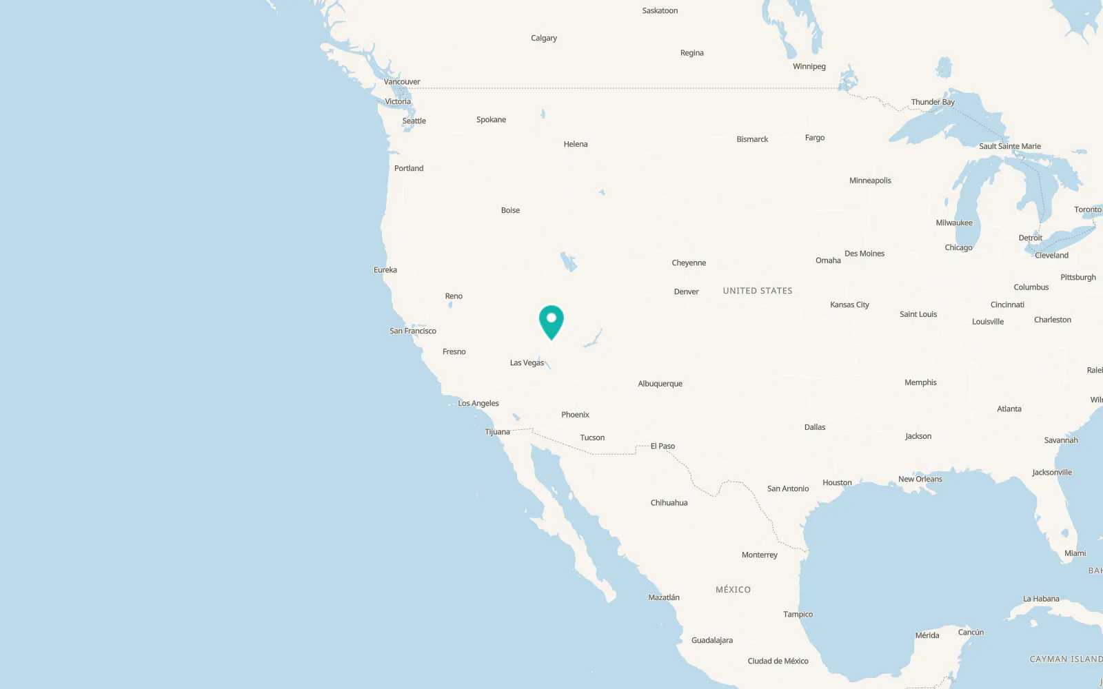 Map of Saint George
