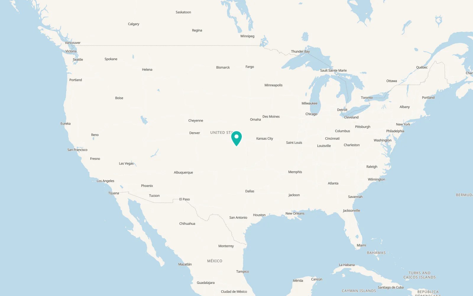 Map of Saint John