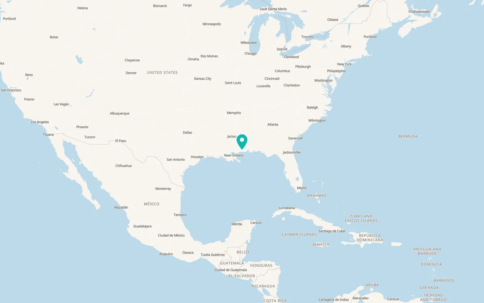Map of Saint Martin