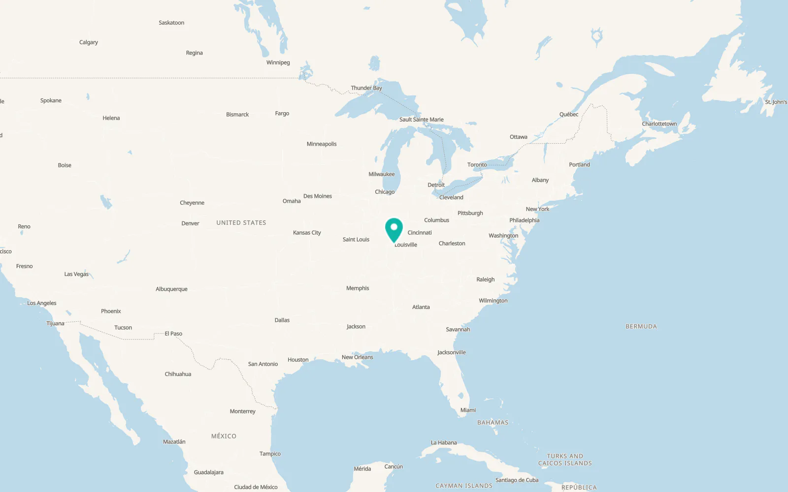 Map of Saint Meinrad