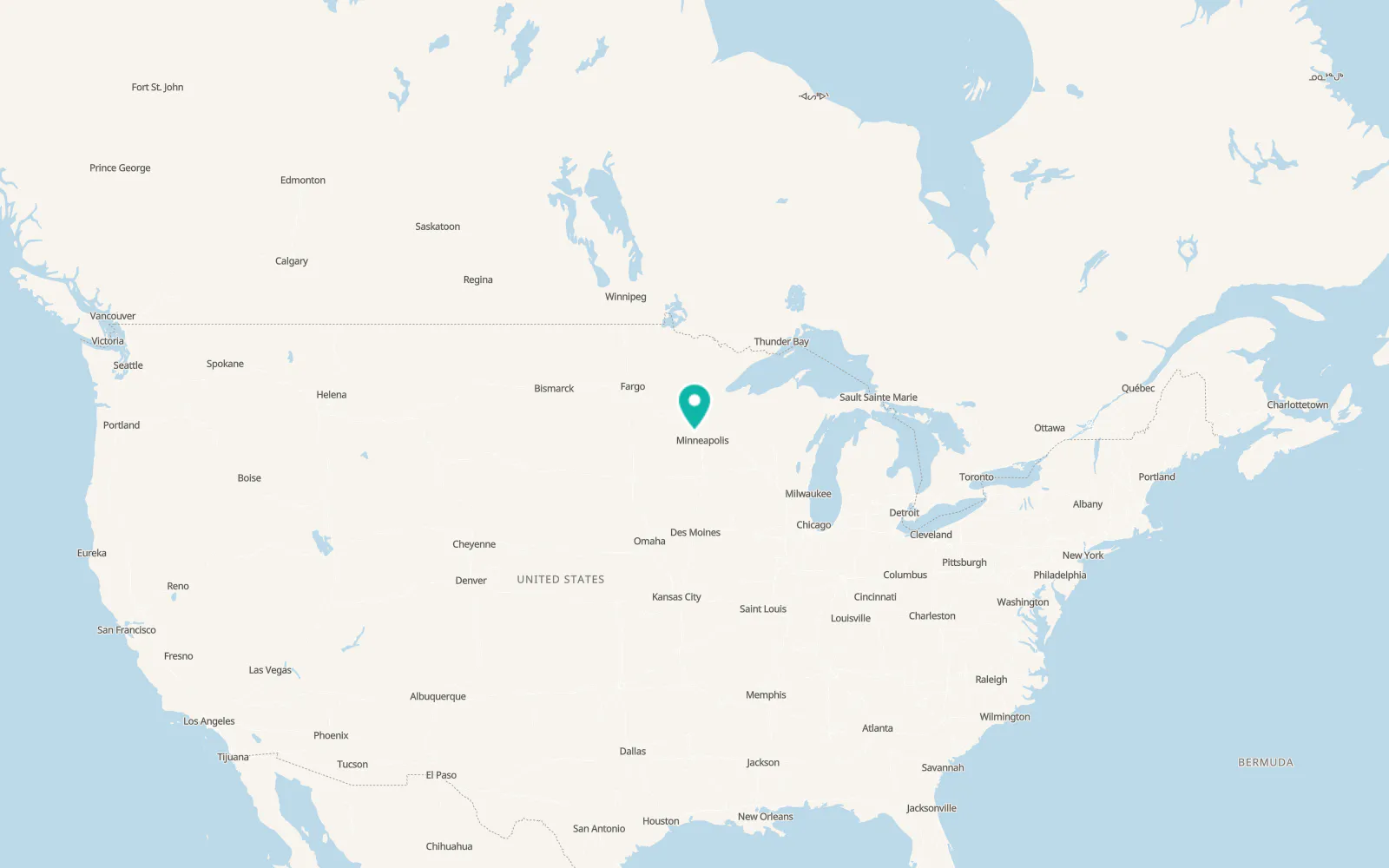 Map of Saint Michael