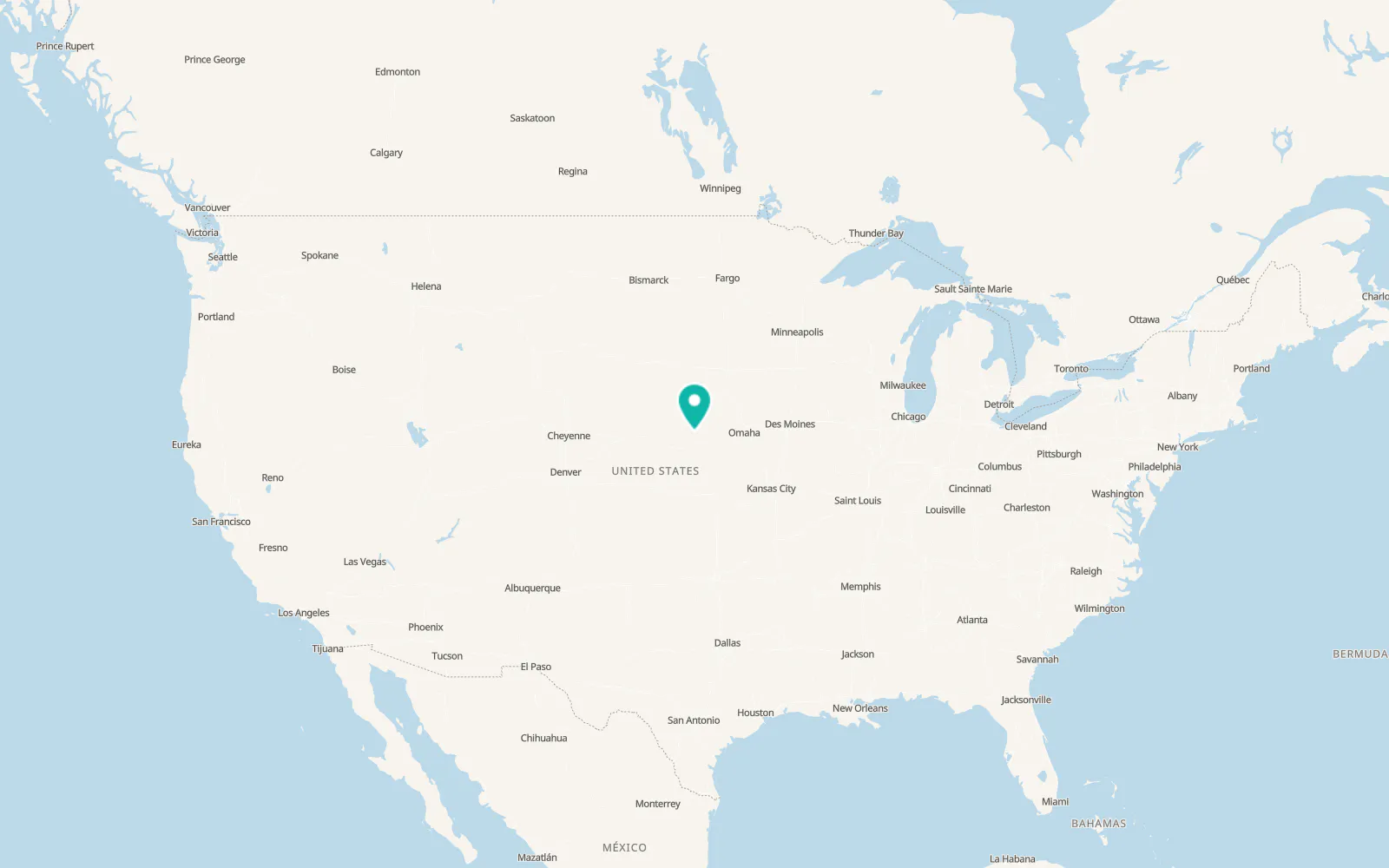 Map of Saint Paul