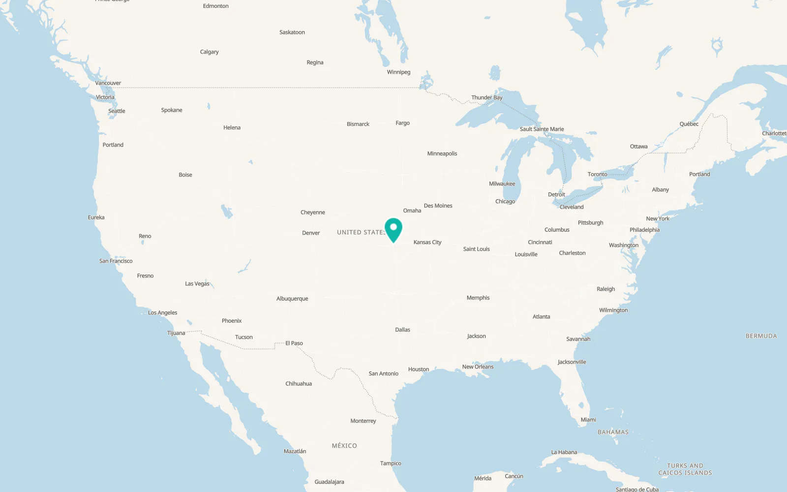 Map of Salina