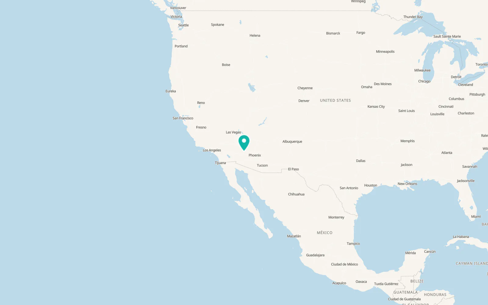Map of Salome