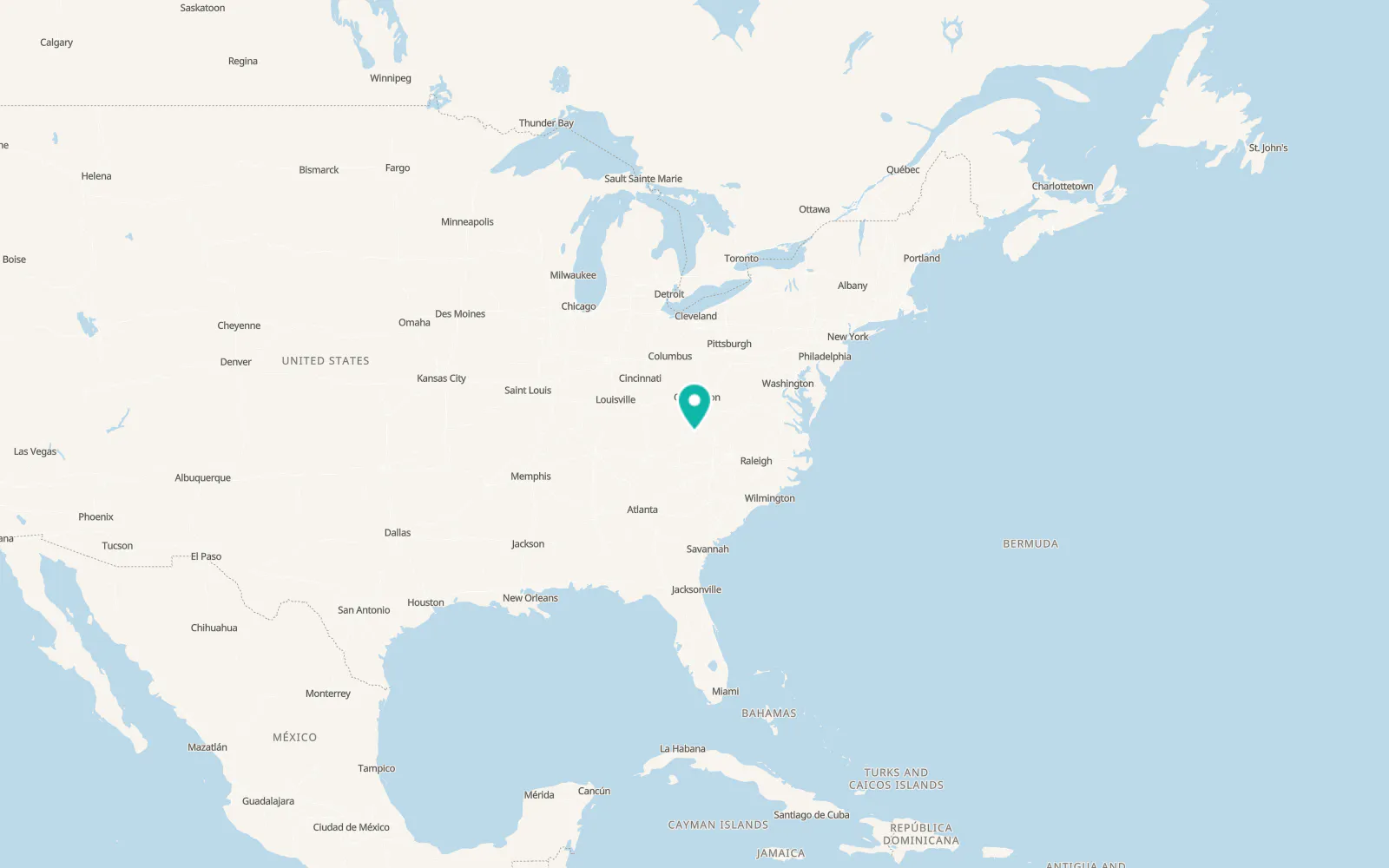 Map of Saltville