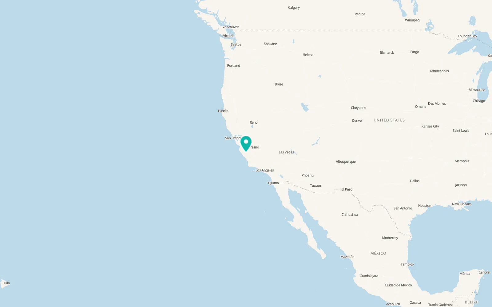 Map of San Ardo