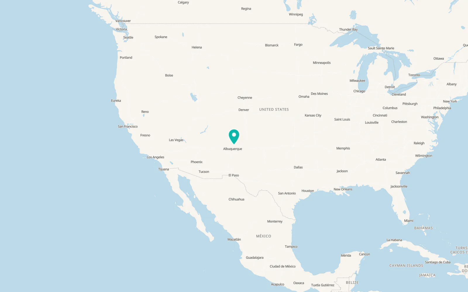 Map of San Felipe Pueblo