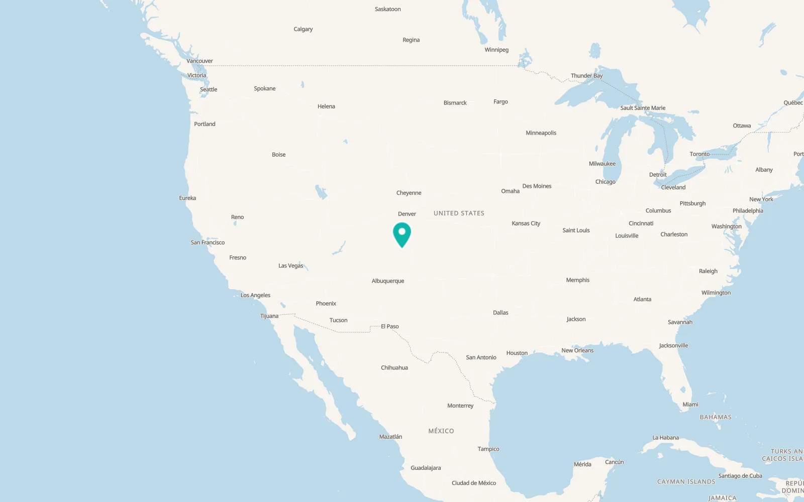 Map of San Luis
