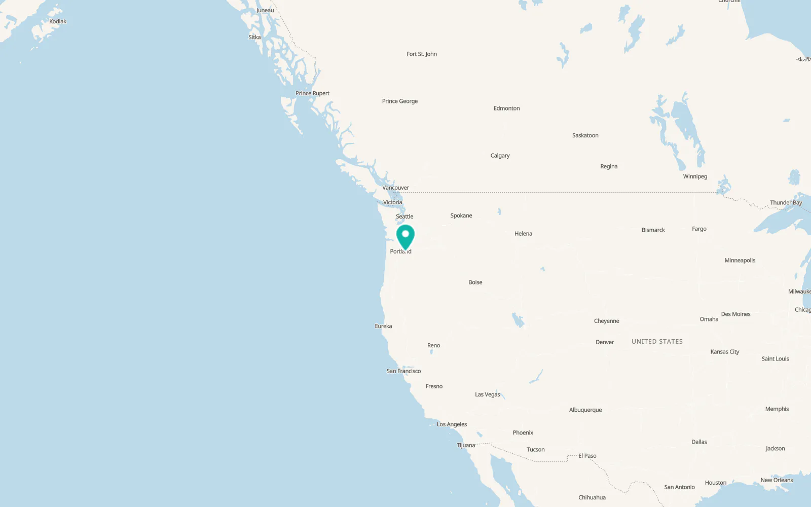 Map of Sandy