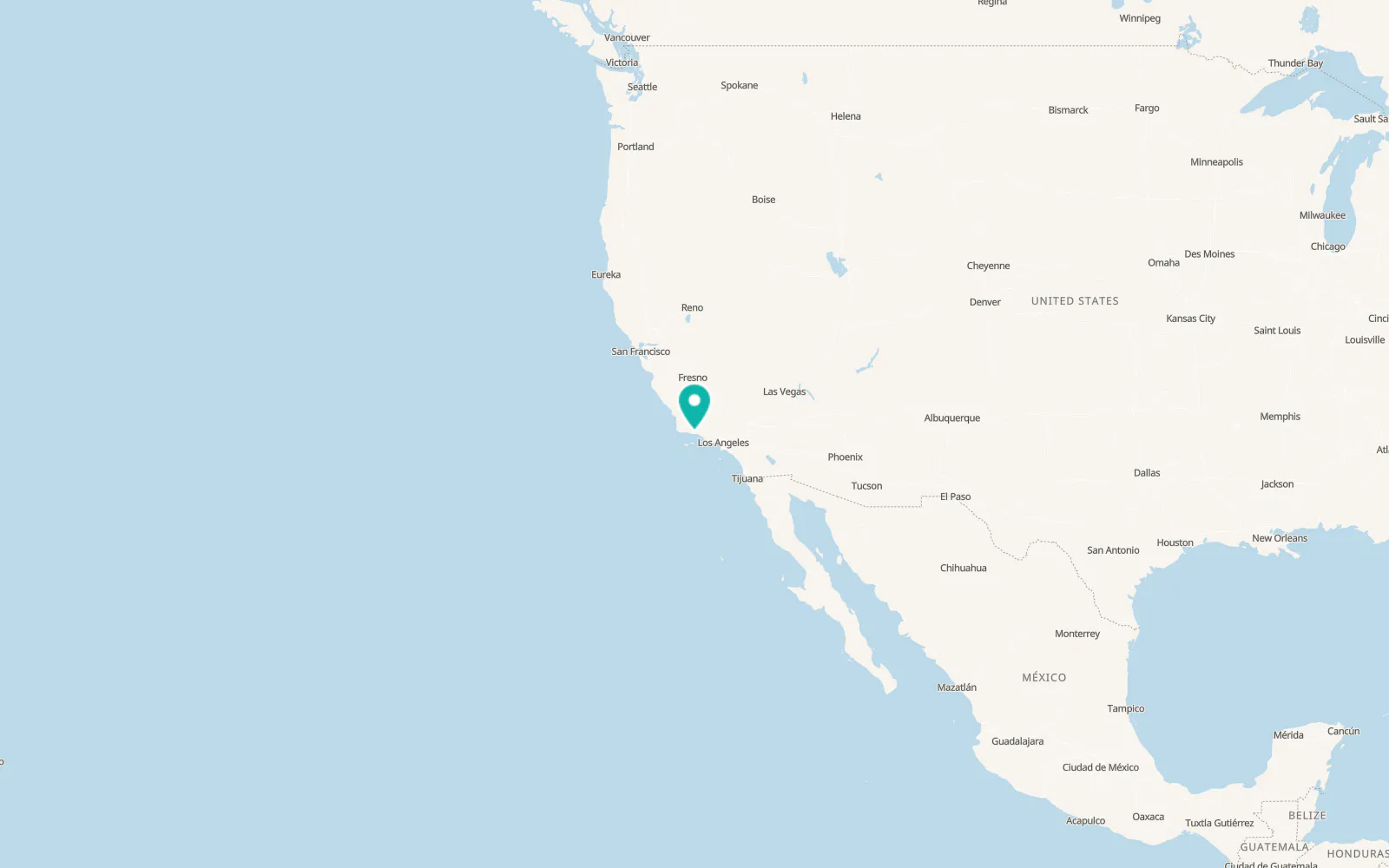 Map of Santa Barbara