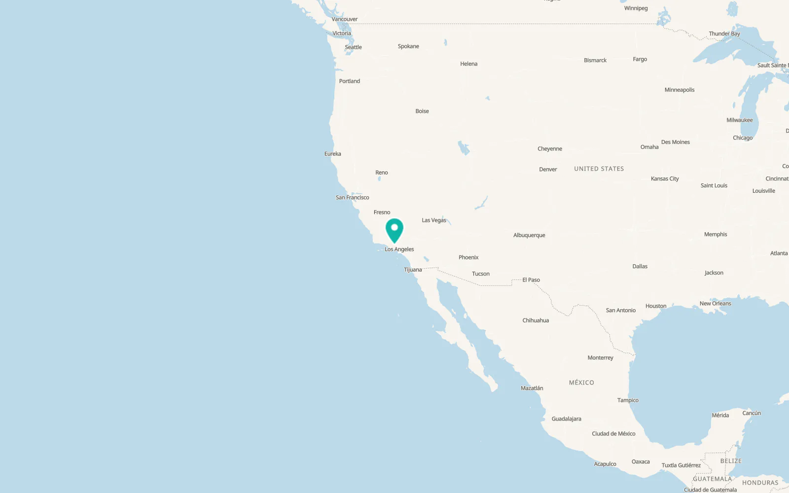 Map of Santa Susana