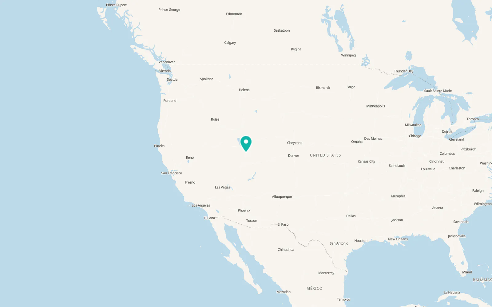 Map of Santaquin