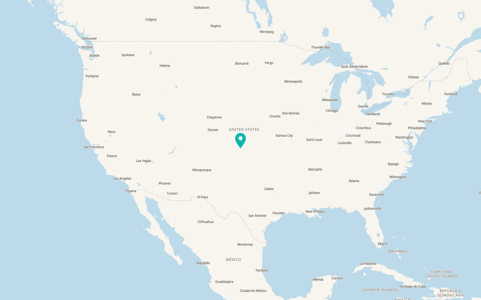 Map of Satanta