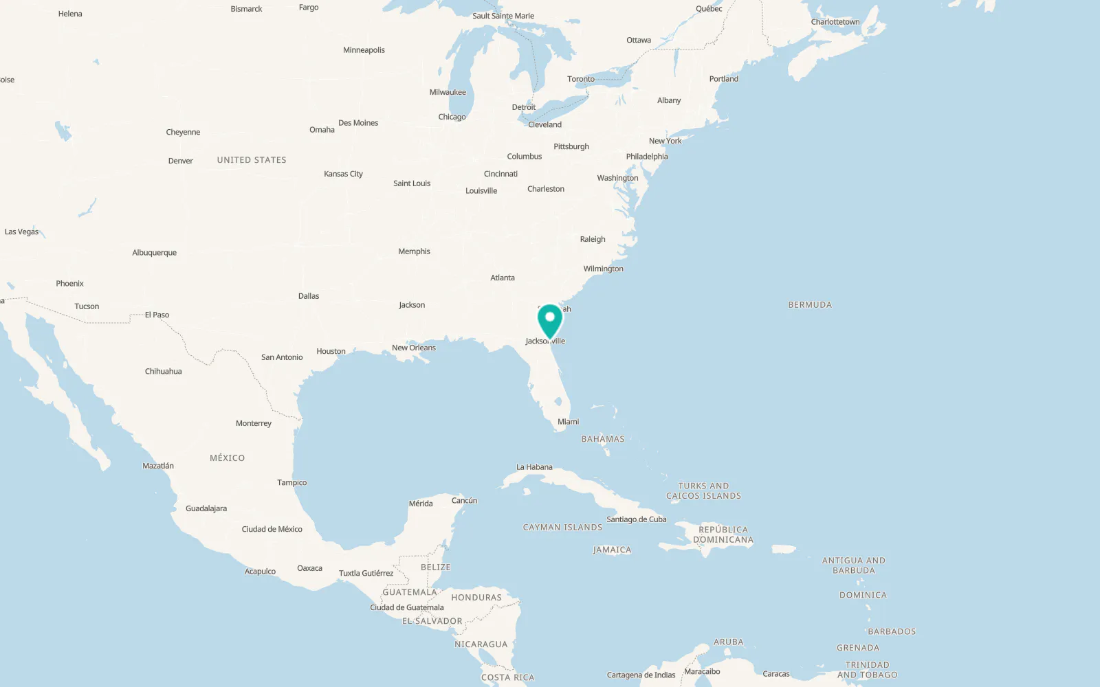 Map of Sawgrass