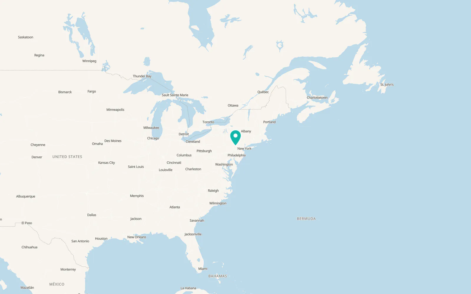 Map of Saylorsburg