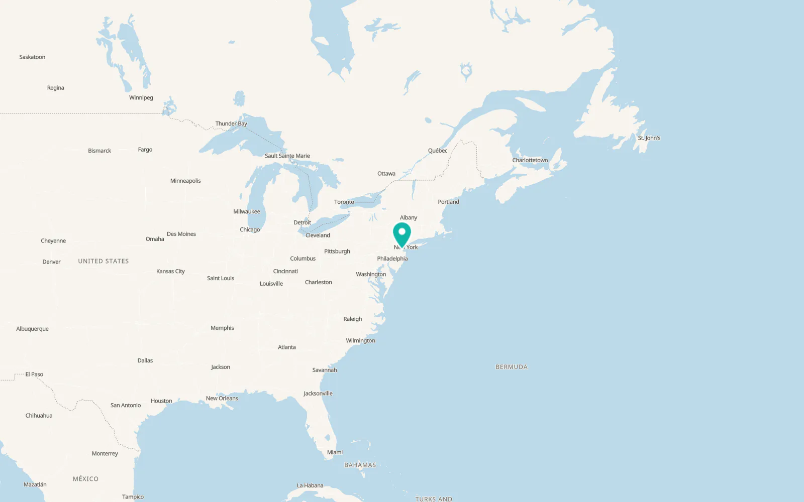 Map of Sayreville Junction