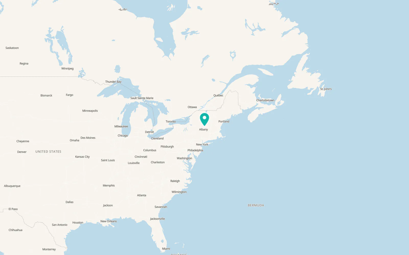 Map of Schaghticoke