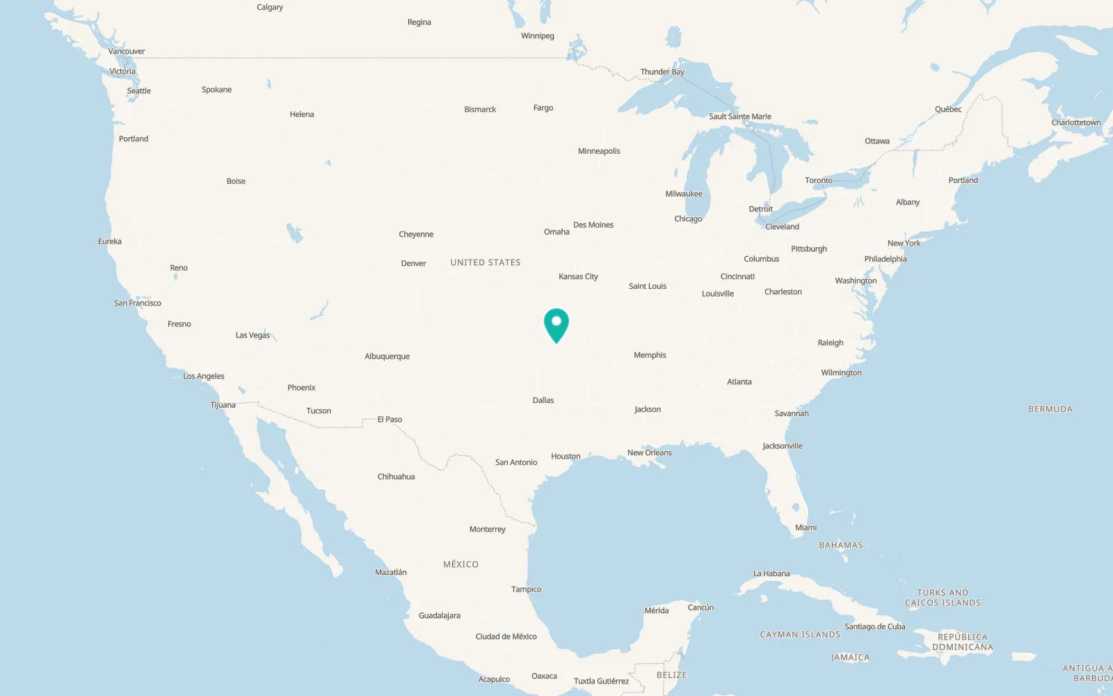 Map of Schulter
