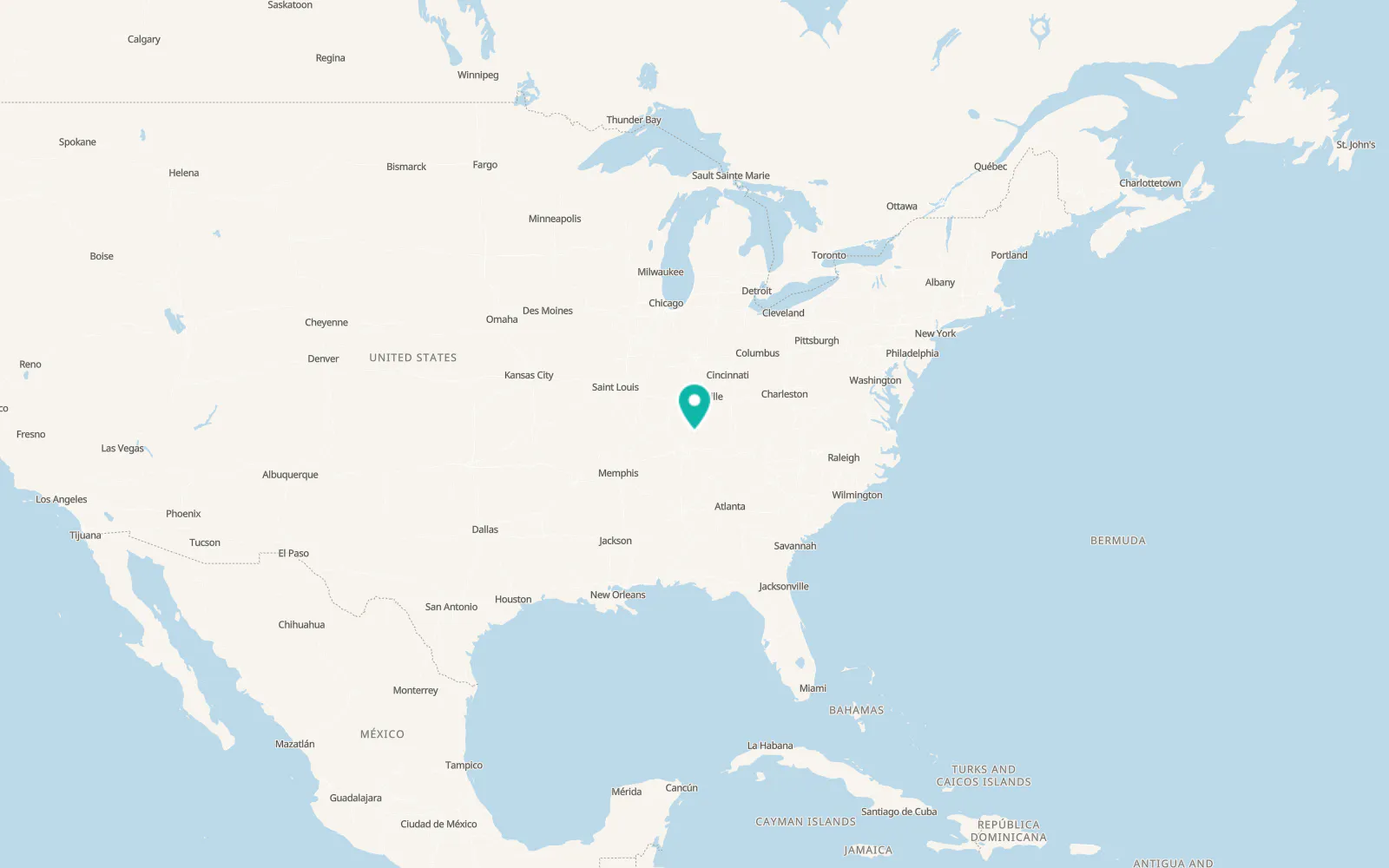Map of Scottsville
