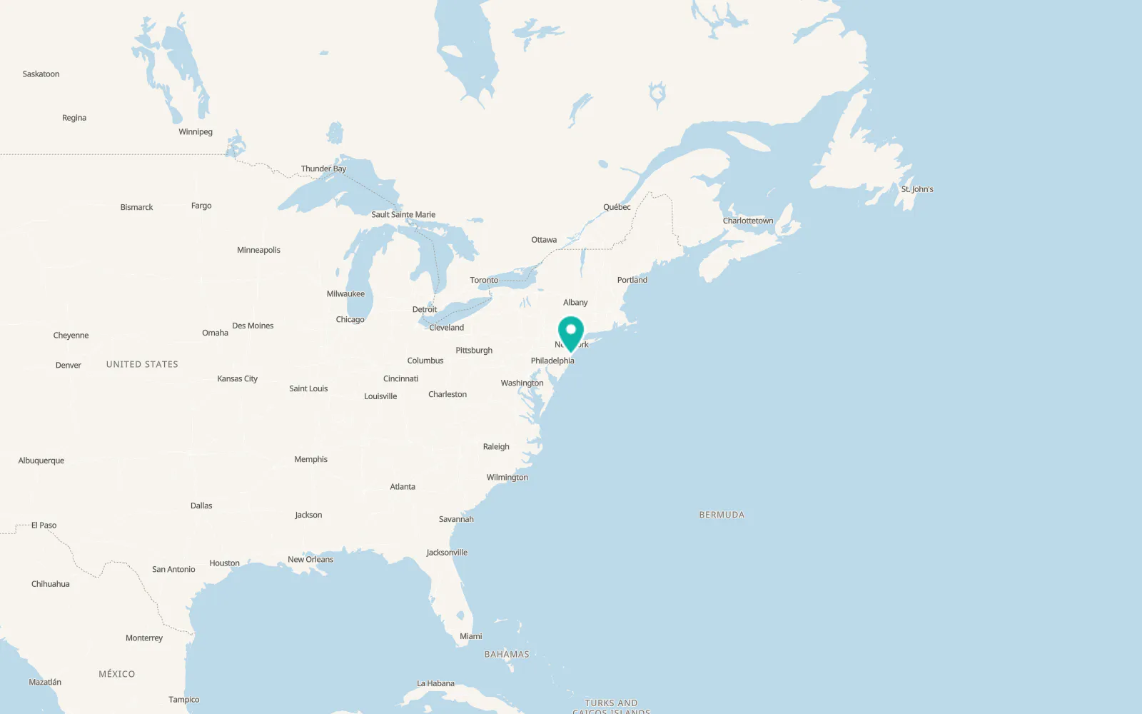 Map of Sea Girt